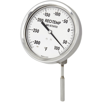Reotemp Thermometer, G45/G60 Gas Actuated Thermometer